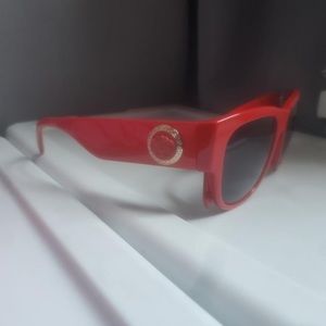 Gucci red sunglasses
